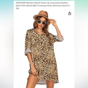 XXL Beach cover up/dress- NEW